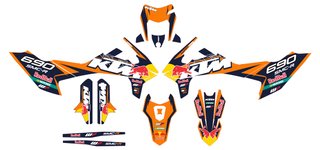 Kit adhesivos moto KTM 690 SMC R 2019-2025 REDBULL