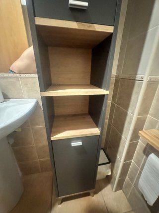 Columna Mueble Baño Madera