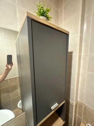 Columna Mueble Baño Madera