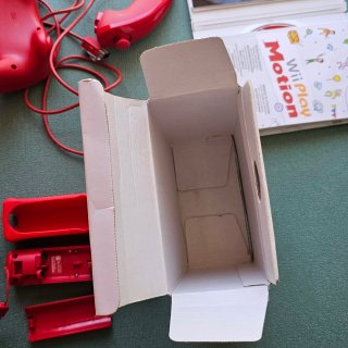 Lote Wii Play Motion + Mandos Wii Rojos