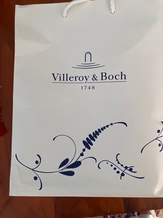 Jarrón Villeroy & Boch Flores Porcelana