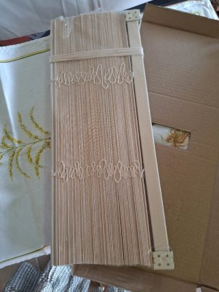 Persiana Madera 50x130 Blanca
