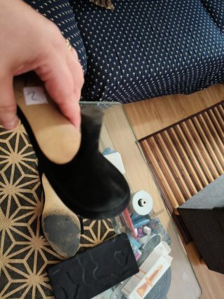 Sandalias Zara Tacón Adorno Joya