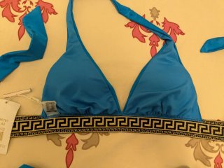 Costume da bagno blu taglia 42
