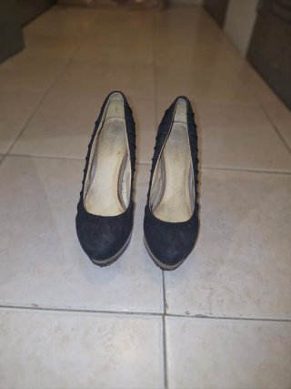 Zapatos de tacón negros