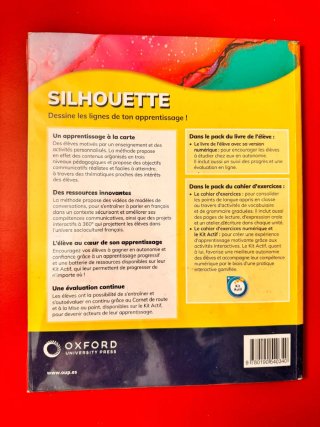 Pack Francés Silhouette 4 ESO (Libro + Cuaderno)