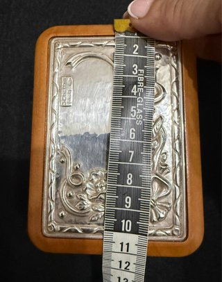 Portagioie Legno e Argento 925