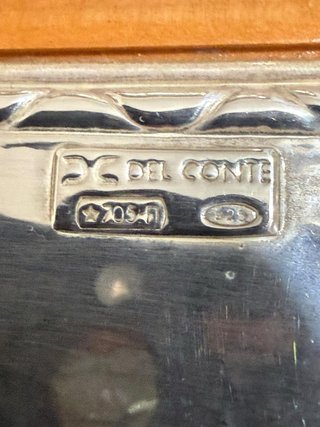 Portagioie Legno e Argento 925