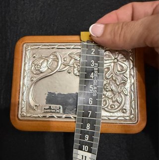Portagioie Legno e Argento 925