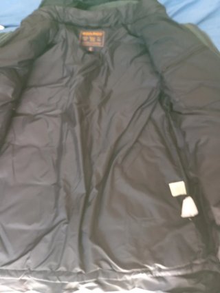 Giaccone Woolrich Verde XL con Cappuccio