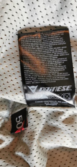Chaqueta Piel Dainese Tabaco