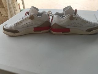 Jordan Spizike Low Bianco Rosso Desert Camo