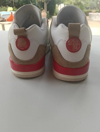 Jordan Spizike Low Bianco Rosso Desert Camo