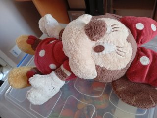 Peluche Minnie Mouse Antiguo