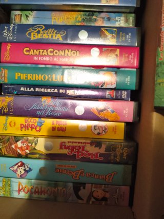 Lotto 21 VHS Disney I Classici