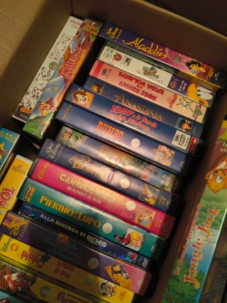 Lotto 21 VHS Disney I Classici