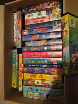 Lotto 21 VHS Disney I Classici