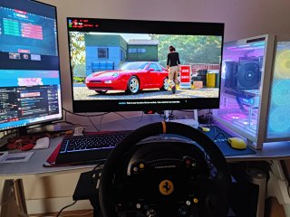 Thrustmaster  Volante TS-PC, TLCM Pedals y soporte