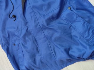 Cortavientos Vintage Marlboro Azul y Negro Talla L