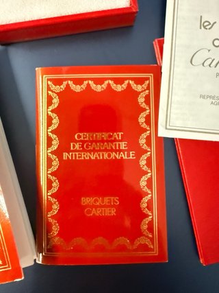 Mechero Must de Cartier Paris Original