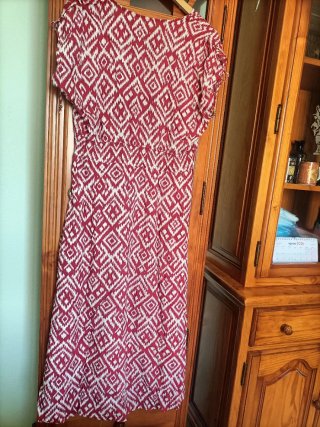 Vestido Midi Springfield Rojo