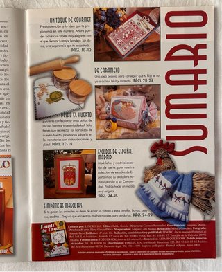 Revistas punto de cruz antiguas