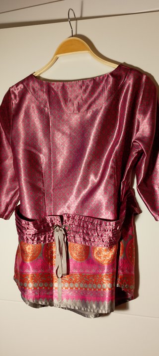 Blusa boho estampada