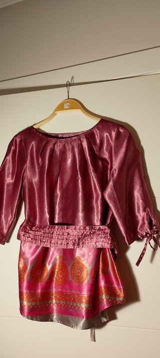 Blusa boho estampada