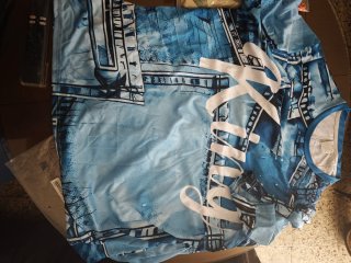 Conjunto sport King azul y blanco