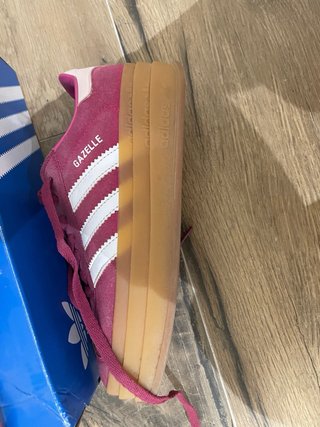 Adidas Gazelle Plataforma Rosa
