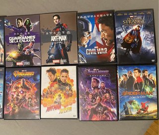 Pack 14 Películas DVD Marvel (Español)