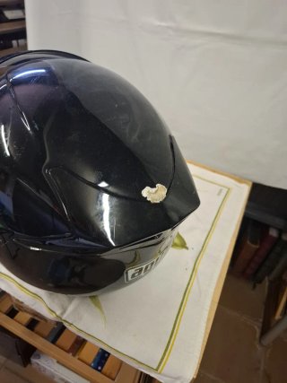 Casco Moto AGV Negro Talla L y guantes moto