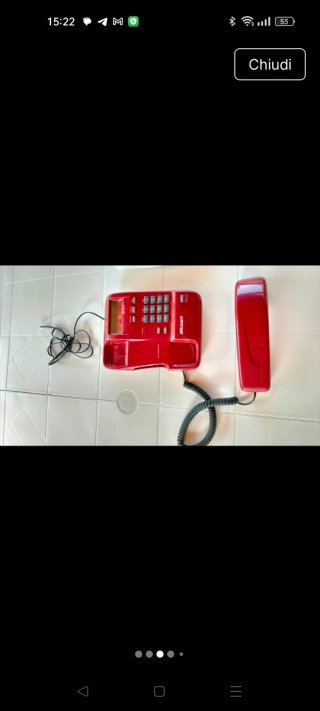 2 Telefoni Vintage con Cornetta e Tastiera