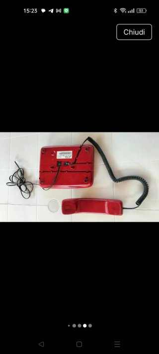 2 Telefoni Vintage con Cornetta e Tastiera