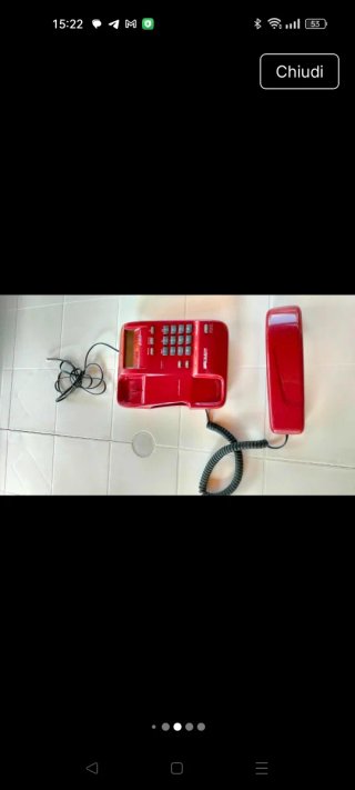2 Telefoni Vintage con Cornetta e Tastiera