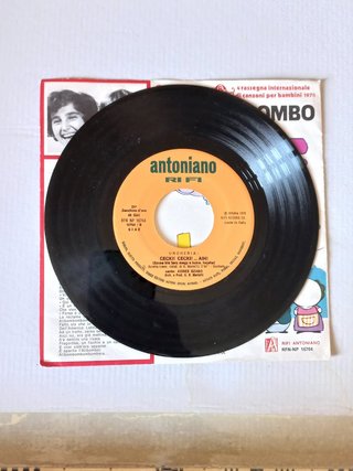 21° Zecchino D'Oro 1978 Alibombo 45 Giri