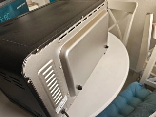 Horno Eléctrico Portátil Negro