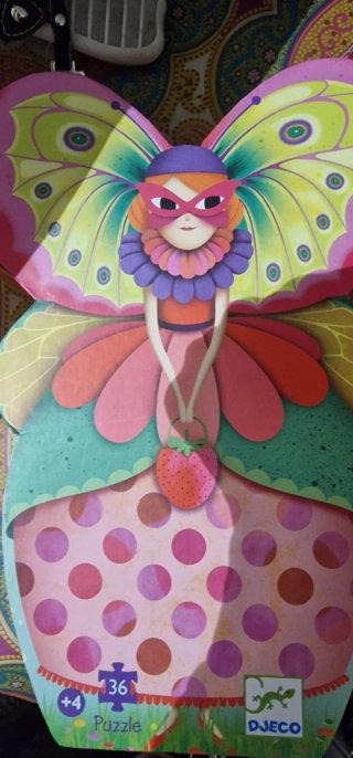 Puzzle Djeco Mariposa 36 piezas +4 años