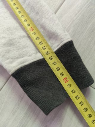 Sudadera Nike Quarter Zip Vintage Gris Talla L
