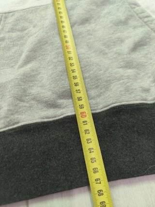 Sudadera Nike Quarter Zip Vintage Gris Talla L