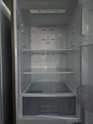 Nevera LG plateada