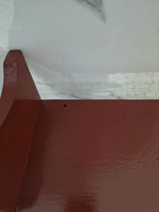 Estantería de pared de madera
