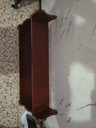 Estantería de pared de madera