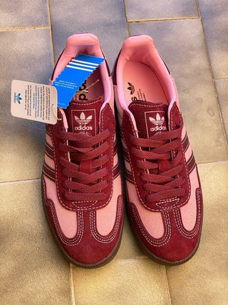 Adidas Samba pink spark shadow red gum