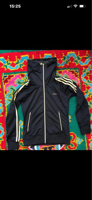 Chándal Adidas 90s Negro y Dorado