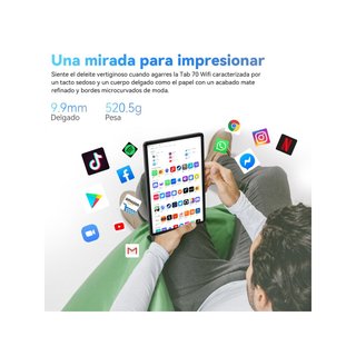 Blackview Tab70 12+64GB Tablet Android 10'' Blu