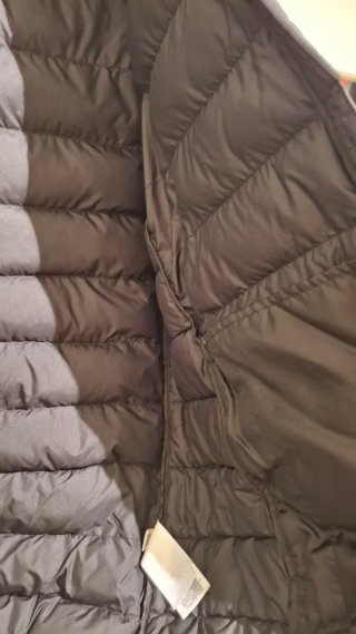 Chaqueta acolchada Adidas gris hombre