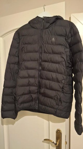Chaqueta acolchada Adidas gris hombre