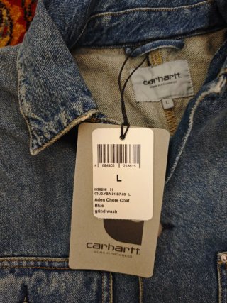 Carhartt WIP Aden Chore Coat Blu L