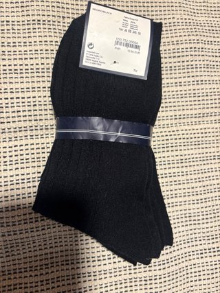 pack 3 pares calcetines negros dustin el corte ing